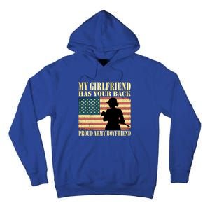 My Friend Has Your Back Proud Army Friend Lover Funny Gift Great Gift Tall Hoodie