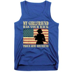 My Friend Has Your Back Proud Army Friend Lover Funny Gift Great Gift Tank Top