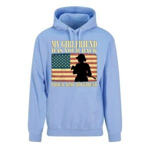 My Friend Has Your Back Proud Army Friend Lover Funny Gift Great Gift Unisex Surf Hoodie