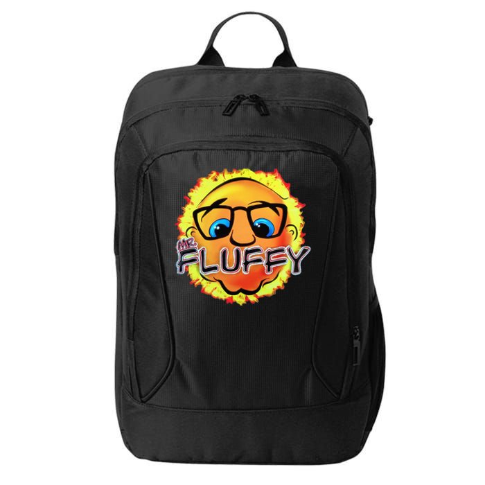 Mr Fluffy Head City Backpack