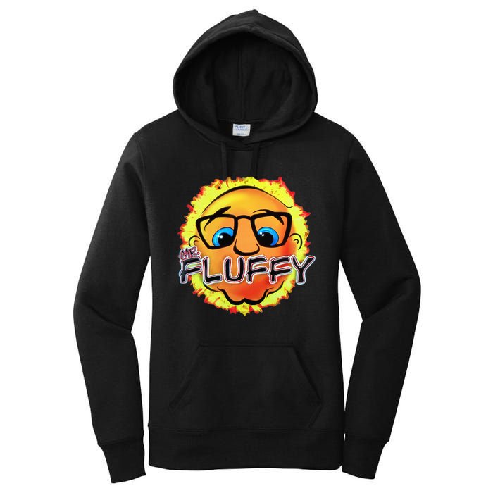 Mr Fluffy Head Women's Pullover Hoodie