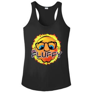 Mr Fluffy Head Ladies PosiCharge Competitor Racerback Tank