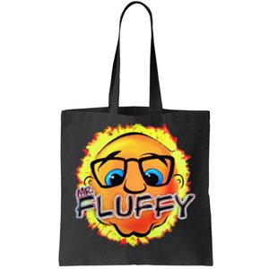 Mr Fluffy Head Tote Bag