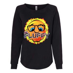 Mr Fluffy Head Womens California Wash Sweatshirt