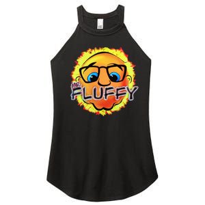 Mr Fluffy Head Women's Perfect Tri Rocker Tank