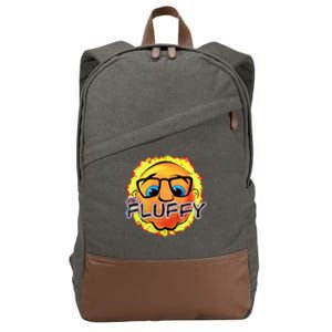 Mr Fluffy Head Cotton Canvas Backpack