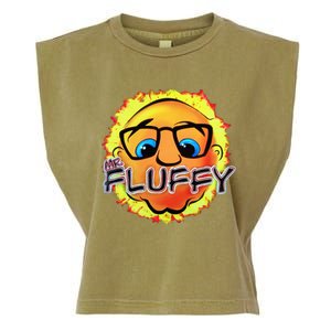 Mr Fluffy Head Garment-Dyed Women's Muscle Tee