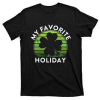 My Favorite Holiday Sunset Luck Irish St Patrick's Day T-Shirt