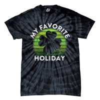 My Favorite Holiday Sunset Luck Irish St Patrick's Day Tie-Dye T-Shirt