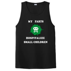 My Farts Hospitalize Small Funny Satire Dad Joke Meaningful Gift PosiCharge Competitor Tank