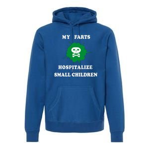 My Farts Hospitalize Small Funny Satire Dad Joke Meaningful Gift Premium Hoodie