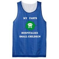 My Farts Hospitalize Small Funny Satire Dad Joke Meaningful Gift Mesh Reversible Basketball Jersey Tank