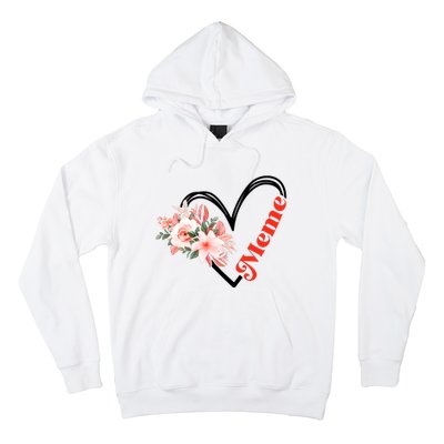 Meme Flower Heart Hoodie