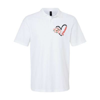 Meme Flower Heart Softstyle Adult Sport Polo