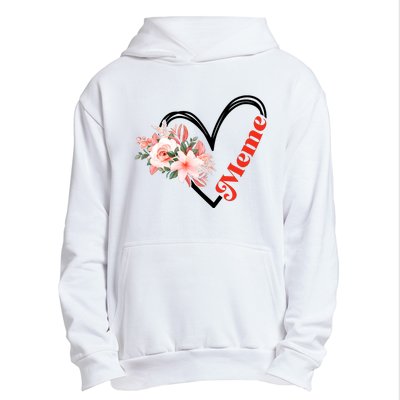 Meme Flower Heart Urban Pullover Hoodie