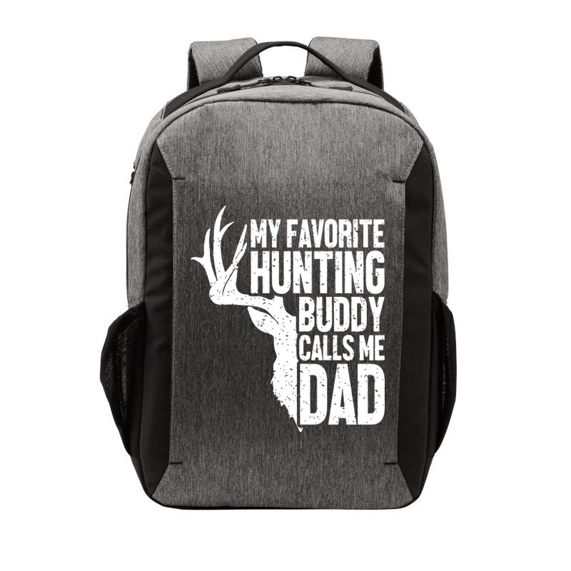 My Favorite Hunting Buddy Calls Me Dad Fathers Day Gift Vector Backpack