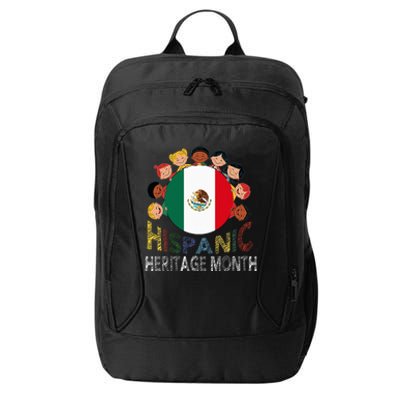 Mexican Flag Hispanic Heritage Mexican City Backpack