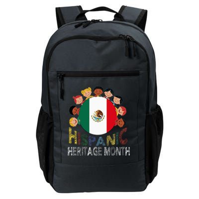 Mexican Flag Hispanic Heritage Mexican Daily Commute Backpack