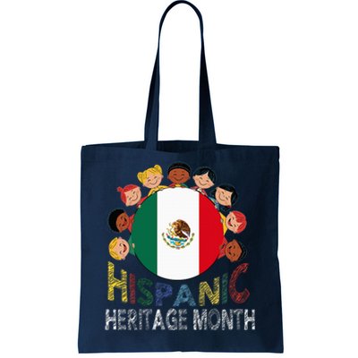 Mexican Flag Hispanic Heritage Mexican Tote Bag