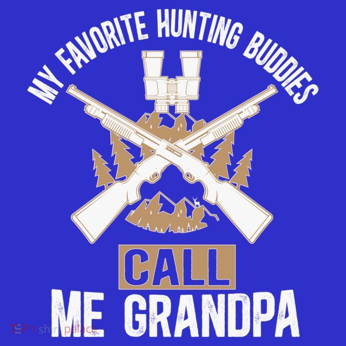 My Favorite Hunting Buddies Call Me Grandpa Hunting Buddy Funny Gift Baby Bodysuit