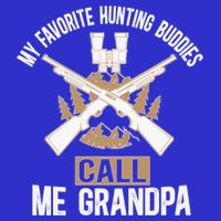 My Favorite Hunting Buddies Call Me Grandpa Hunting Buddy Funny Gift Short Acrylic Beanie