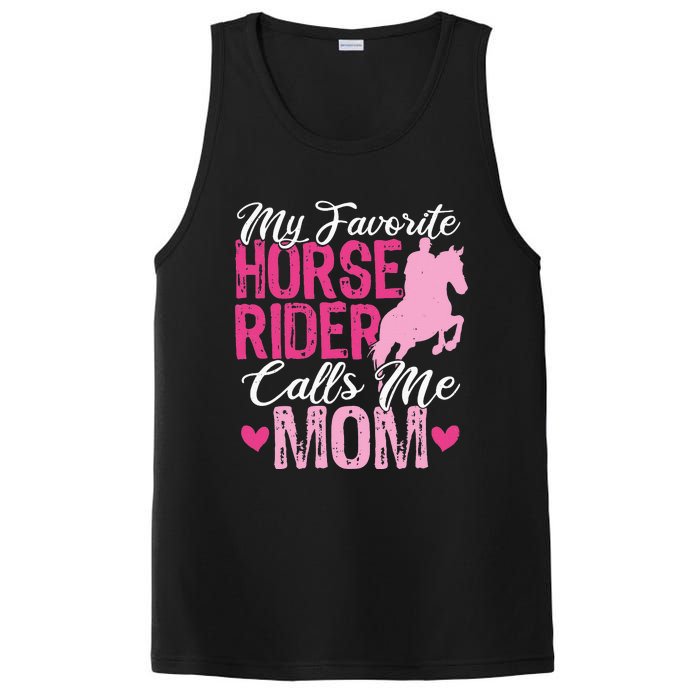 My Favorite Horse Rider Calls Me Mom Horseback Riding Mom PosiCharge Competitor Tank