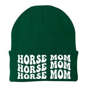 My Favorite Horse Rider Calls Me Mom Horseback Knit Cap Winter Beanie