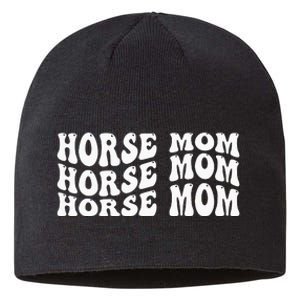 My Favorite Horse Rider Calls Me Mom Horseback Sustainable Beanie