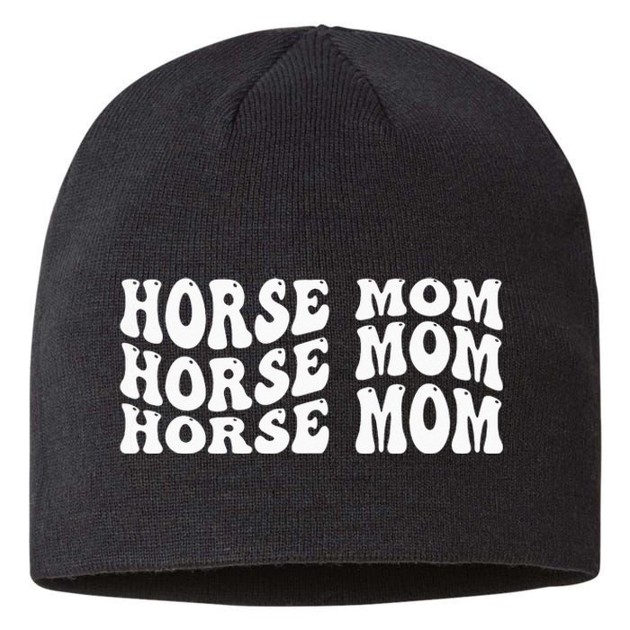 My Favorite Horse Rider Calls Me Mom Horseback Sustainable Beanie