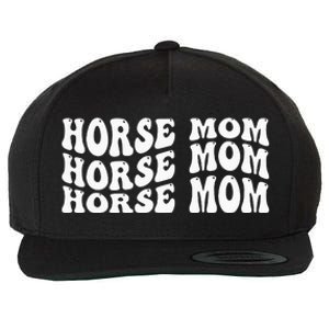 My Favorite Horse Rider Calls Me Mom Horseback Wool Snapback Cap