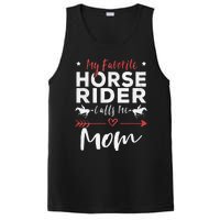 My Favorite Horse Rider Calls Me Mom Horseback PosiCharge Competitor Tank