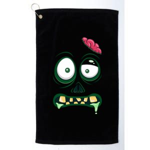 Monster Face Halloween Matching Costume Zombie Platinum Collection Golf Towel