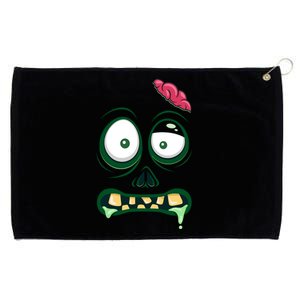 Monster Face Halloween Matching Costume Zombie Grommeted Golf Towel