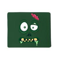 Monster Face Halloween Matching Costume Zombie Mousepad