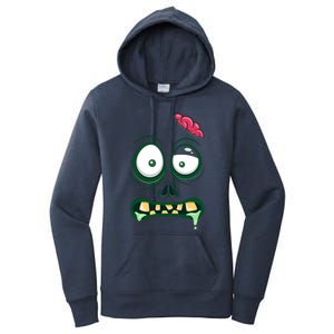 Monster Face Halloween Matching Costume Zombie Women's Pullover Hoodie