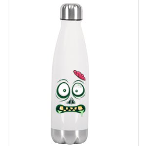 Monster Face Halloween Matching Costume Zombie Stainless Steel Insulated Water Bottle