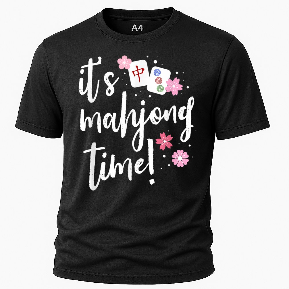 Mahjong For Her Mahjong Player Performance Shirt