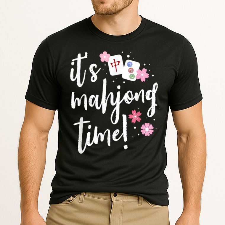 Mahjong For Her Mahjong Player Performance Shirt