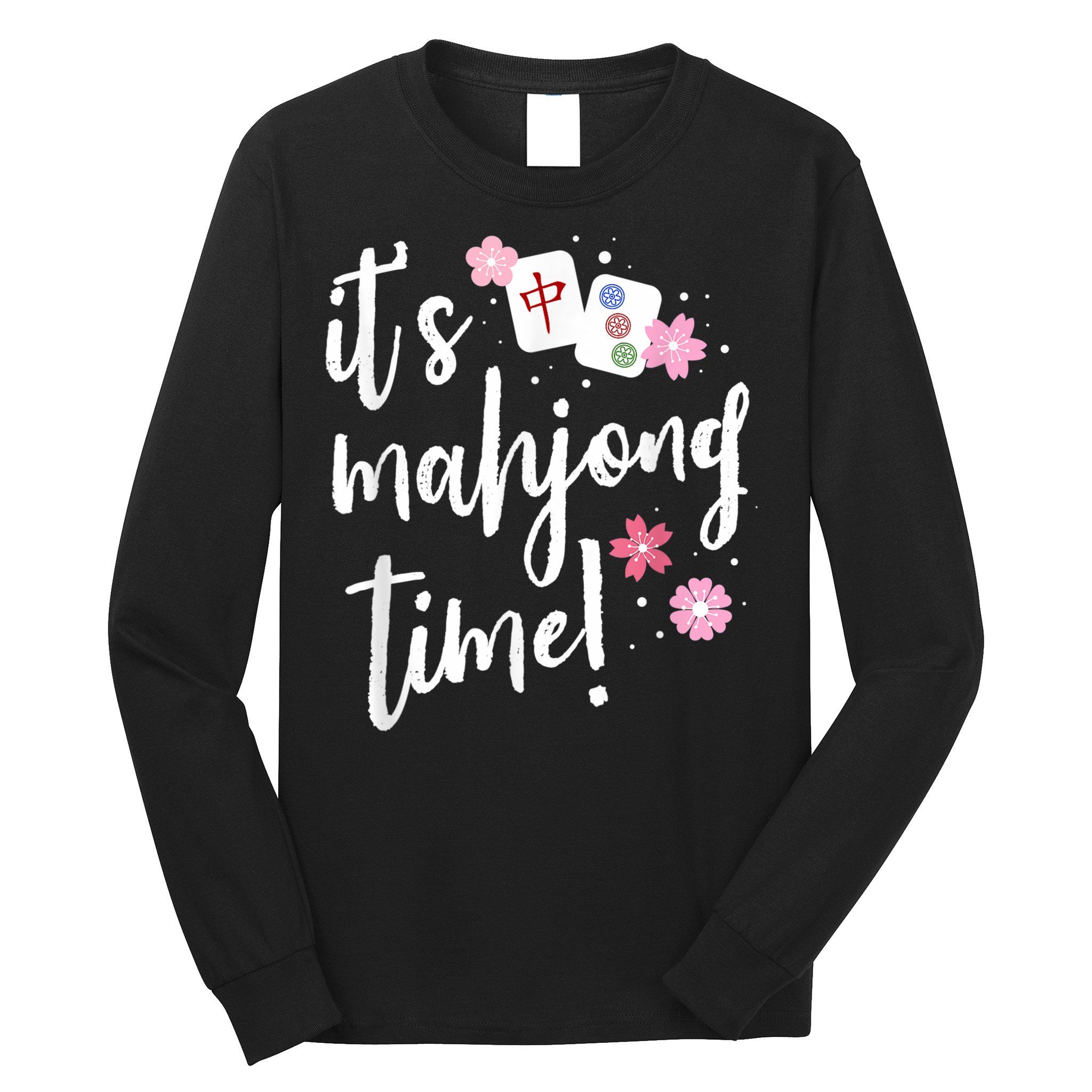 Mahjong For Her Mahjong Player Long Sleeve Shirt