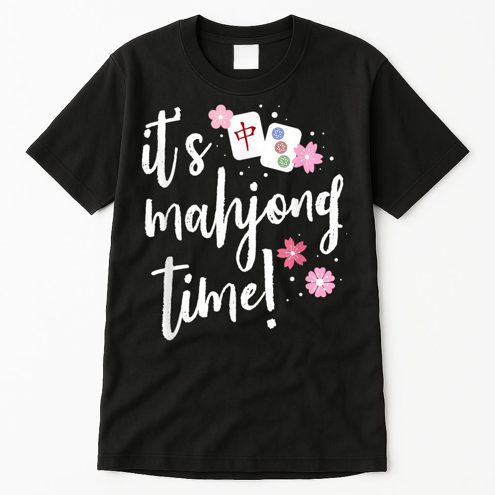 Mahjong For Her Mahjong Player Tall T-Shirt