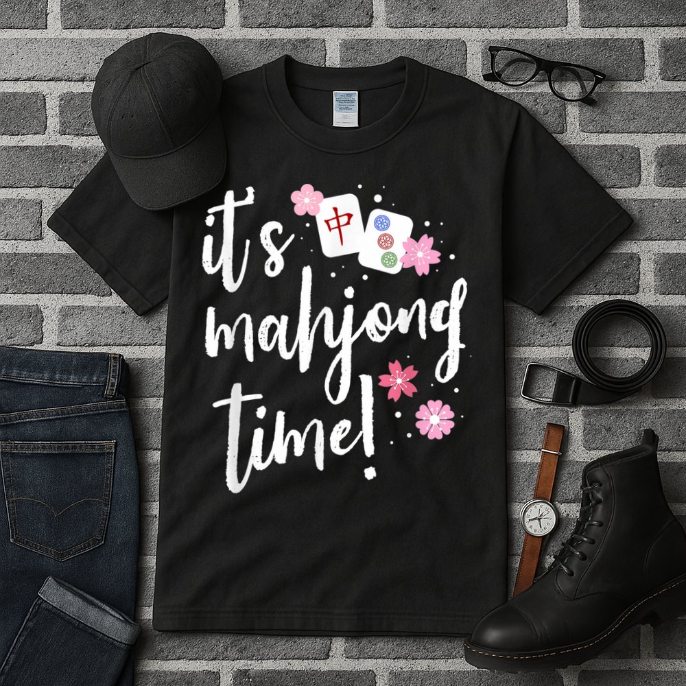 Mahjong For Her Mahjong Player Tall T-Shirt