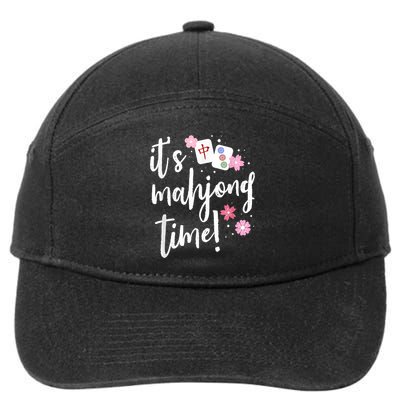 Mahjong For Her Mahjong Player 7-Panel Snapback Hat