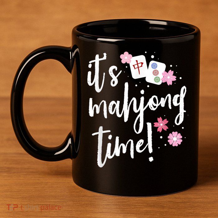 Mahjong For Her Mahjong Player 11oz C Handle Ceramic Mug