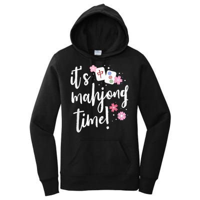 Mahjong For Her Mahjong Player Women's Pullover Hoodie