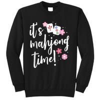 Mahjong For Her Mahjong Player Tall Sweatshirt