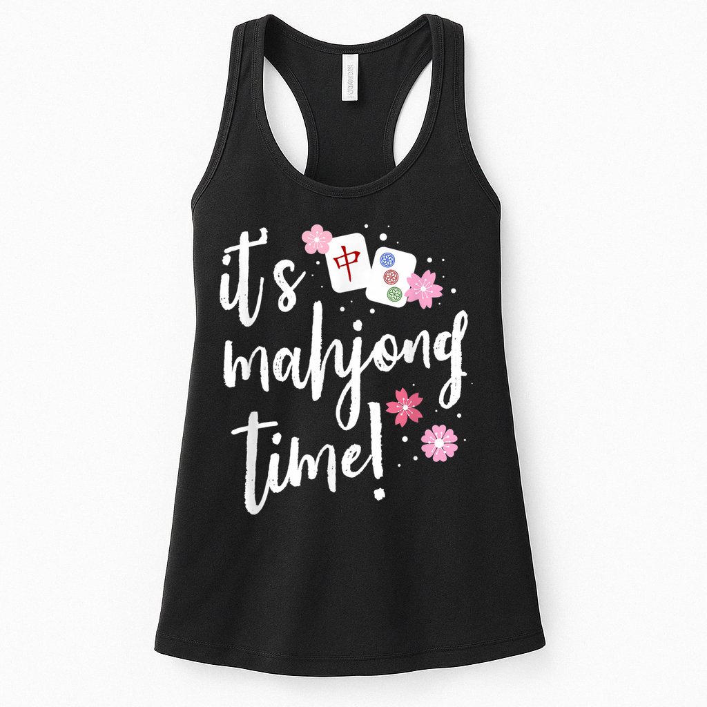 Mahjong For Her Mahjong Player Womens Tank Top
