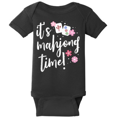 Mahjong For Her Mahjong Player Baby Bodysuit