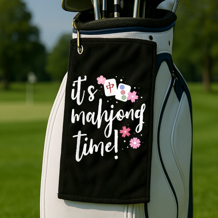 Mahjong For Her Mahjong Player Golf Towel