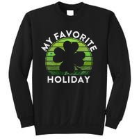 My Favorite Holiday Sunset Irish St Patrick's Day Sweatshirt