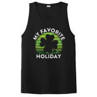 My Favorite Holiday Sunset Irish St Patrick's Day PosiCharge Competitor Tank